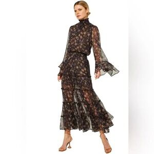 MISA Los Angeles Rania Ditsy Floral Dress